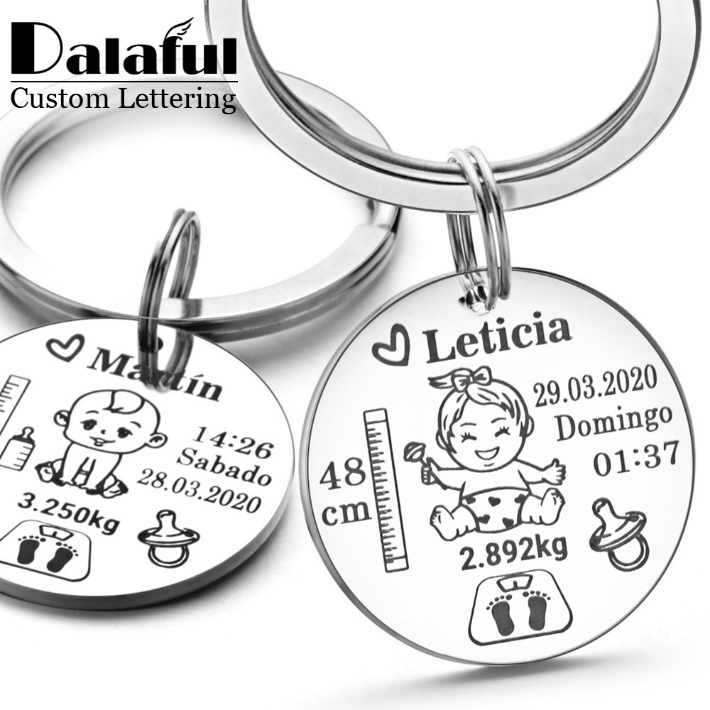 Heavy Equipment Keys - Lovely Personalized Baby Boys Girls Keychain