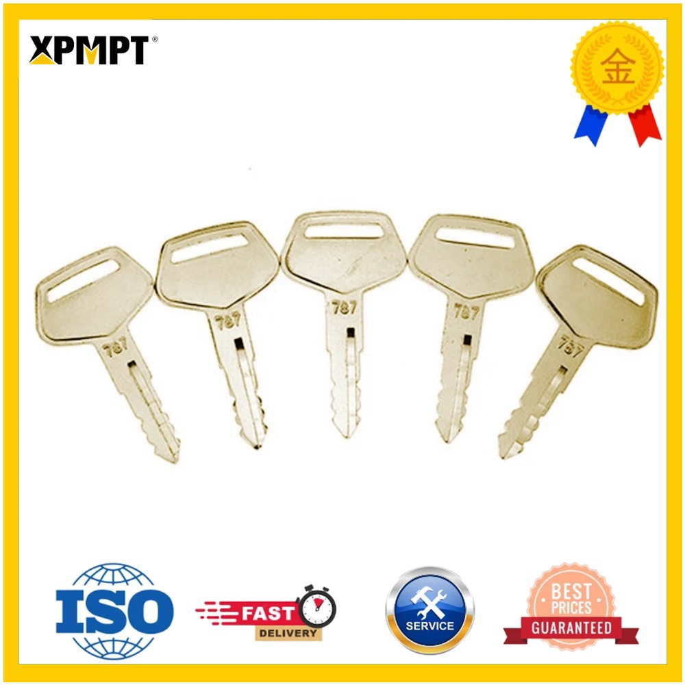 5X Keys 787 For Komatsu Heavy  - Heavy Equipment Keys recension och pris