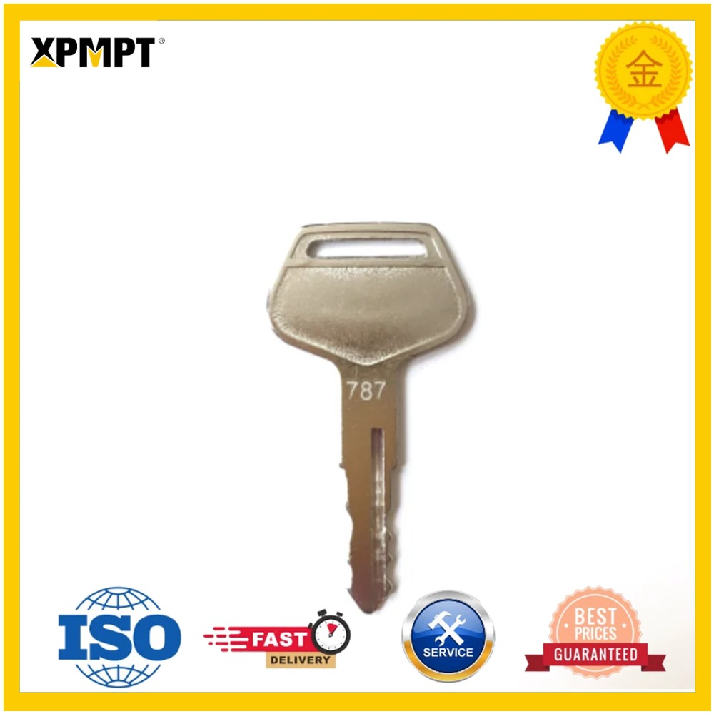 5X Keys 787 For Komatsu Heavy  - Heavy Equipment Keys recension och pris