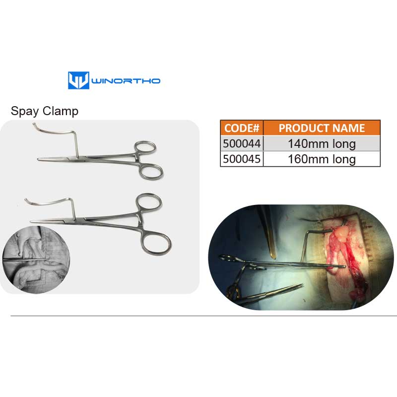 Ovariohysterectomy Spay clamp  - Heavy Equipment Cat recension och pris