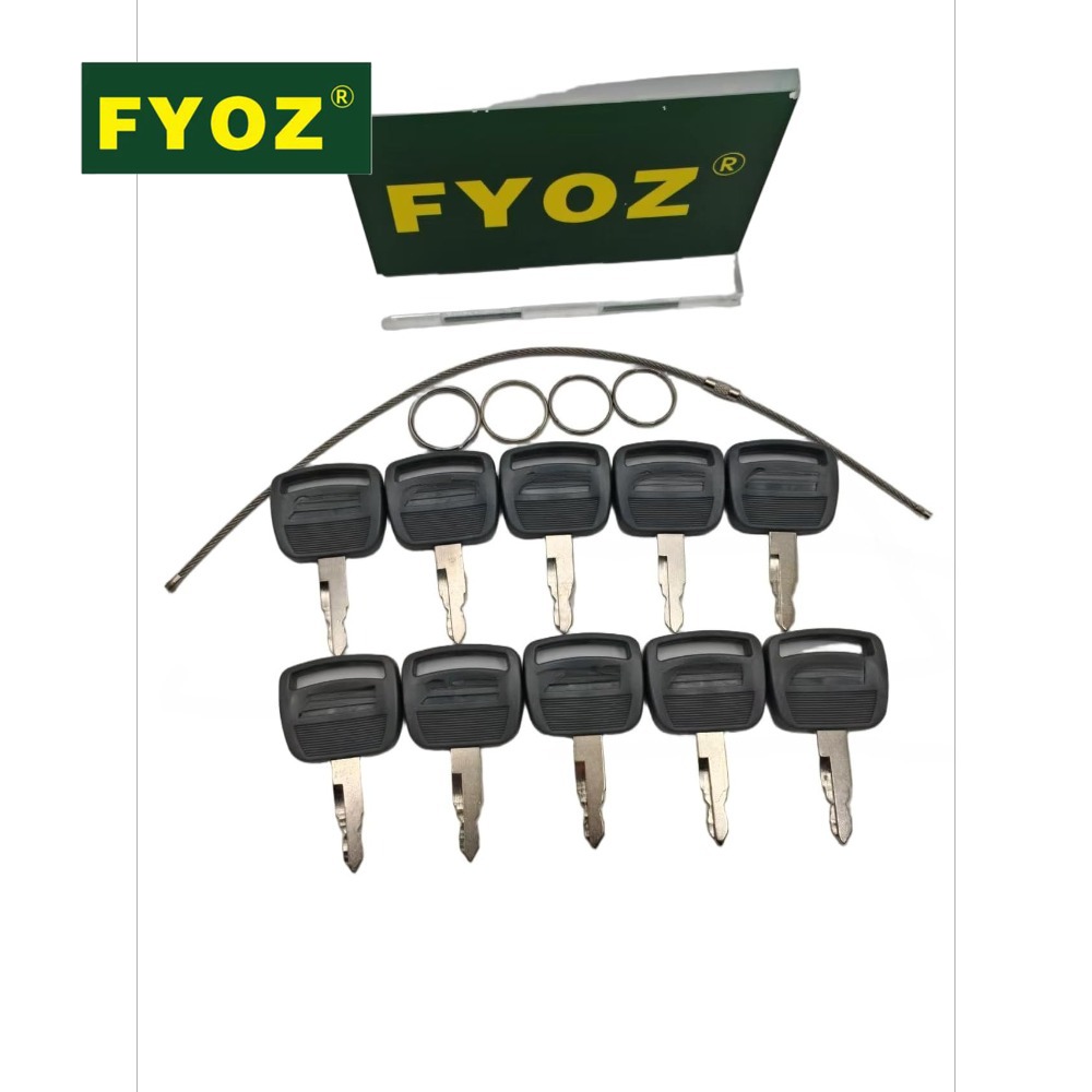 10pcs Excavator Keys S450 For  - Heavy Equipment Keys recension och pris