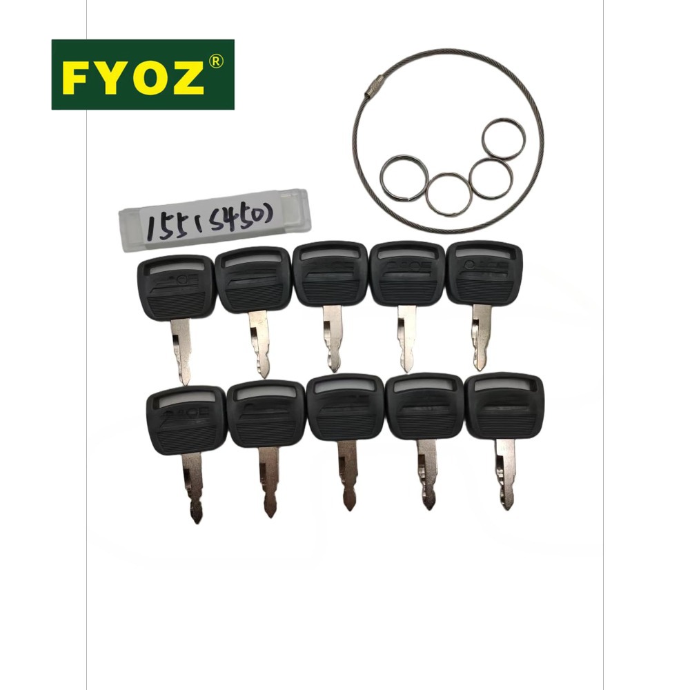 10pcs Excavator Keys S450 For  - Heavy Equipment Keys recension och pris