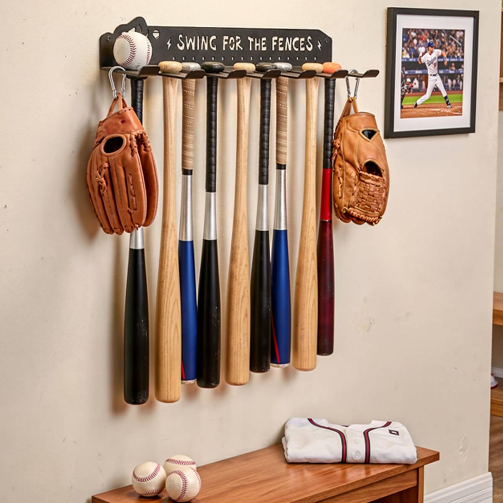 8 Hook Sports Equipment Rack H - Heavy Equipment Usa recension och pris