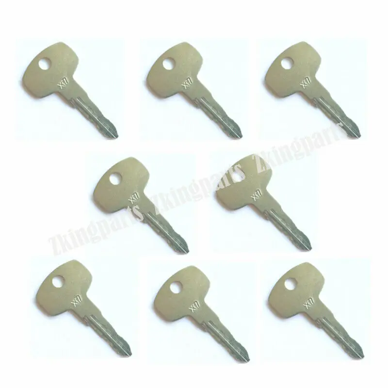 8pcs Construction Heavy Equipm - Heavy Equipment Keys recension och pris