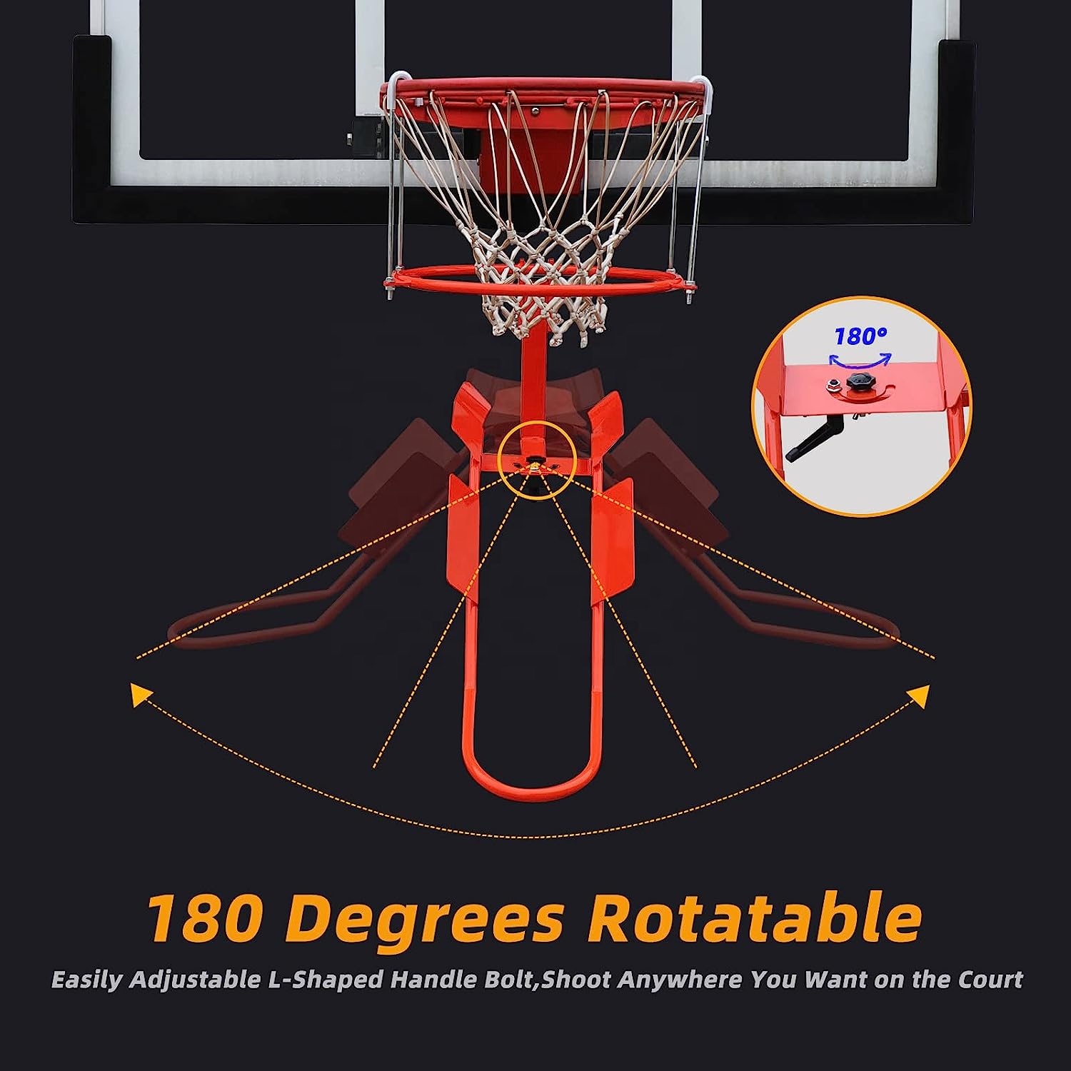 Heavy-Duty Steel Basketball Re - Heavy Equipment Attachments recension och pris