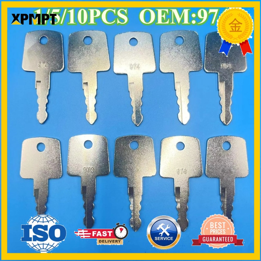 1/5/10pcs 974 Sakai Roller Ign - Heavy Equipment Keys recension och pris