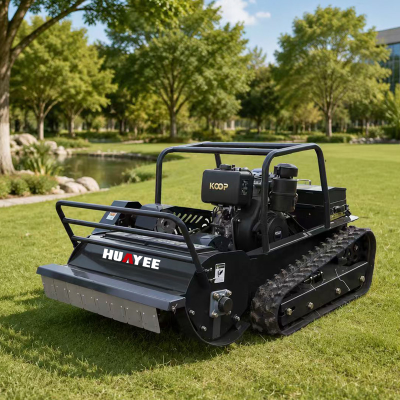 Remote Control Tracked Lawn Mo - Heavy Equipment Grinder recension och pris