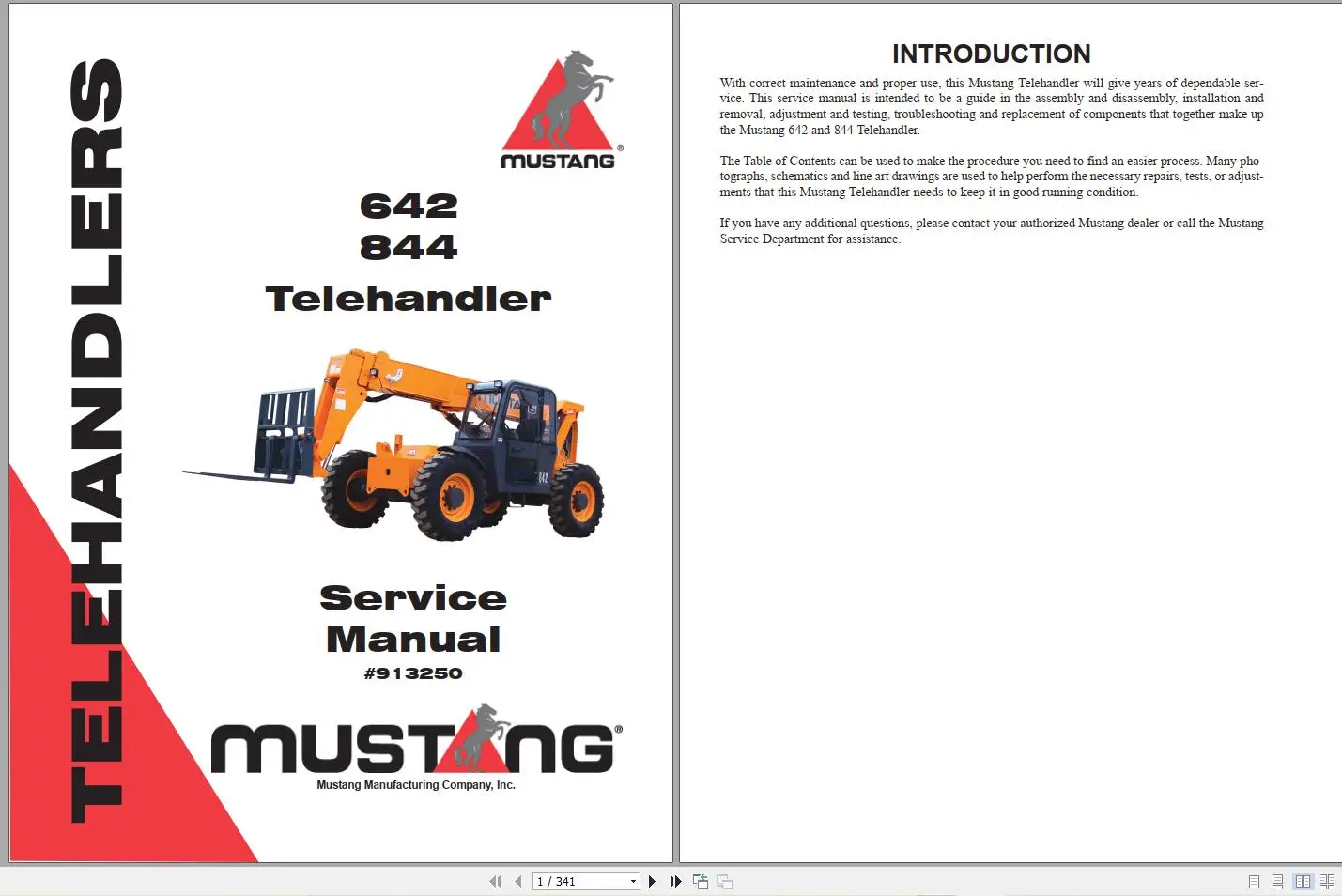 AutoDVD Mustang Machinery Heav - Heavy Equipment Usa recension och pris