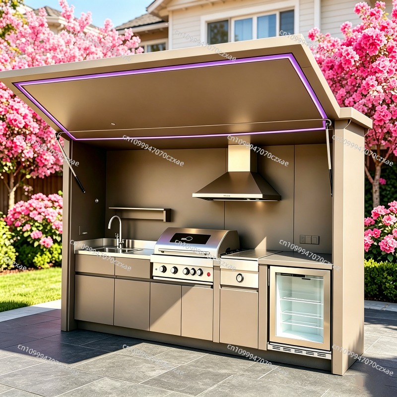 All-Weather Outdoor Kitchen Un - Heavy Equipment Kitchen recension och pris