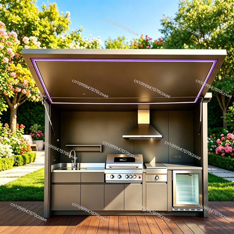 All-Weather Outdoor Kitchen Un - Heavy Equipment Kitchen recension och pris