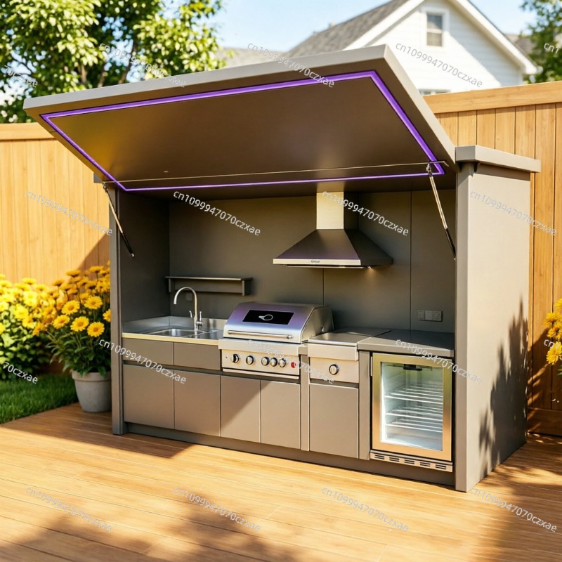 All-Weather Outdoor Kitchen Un - Heavy Equipment Kitchen recension och pris