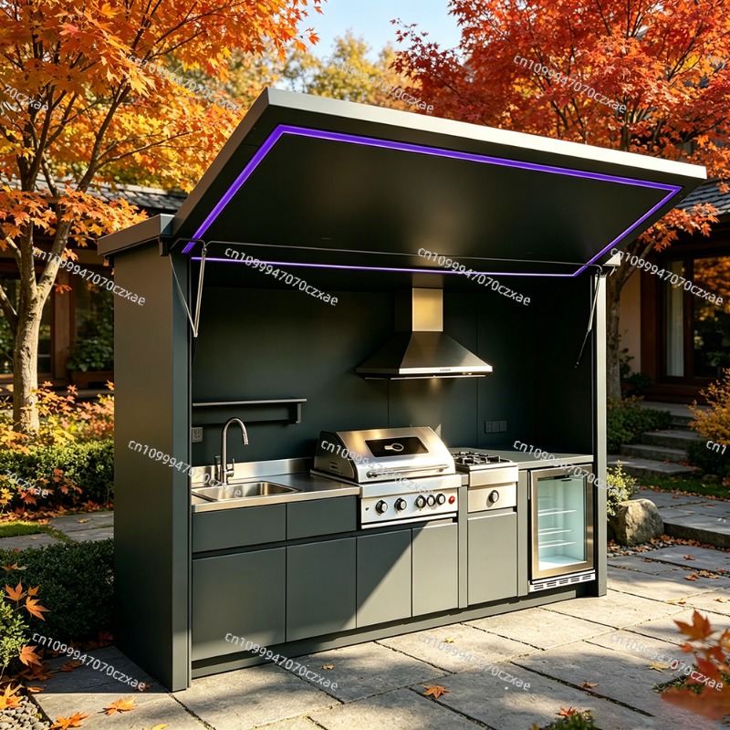 All-Weather Outdoor Kitchen Un - Heavy Equipment Kitchen recension och pris