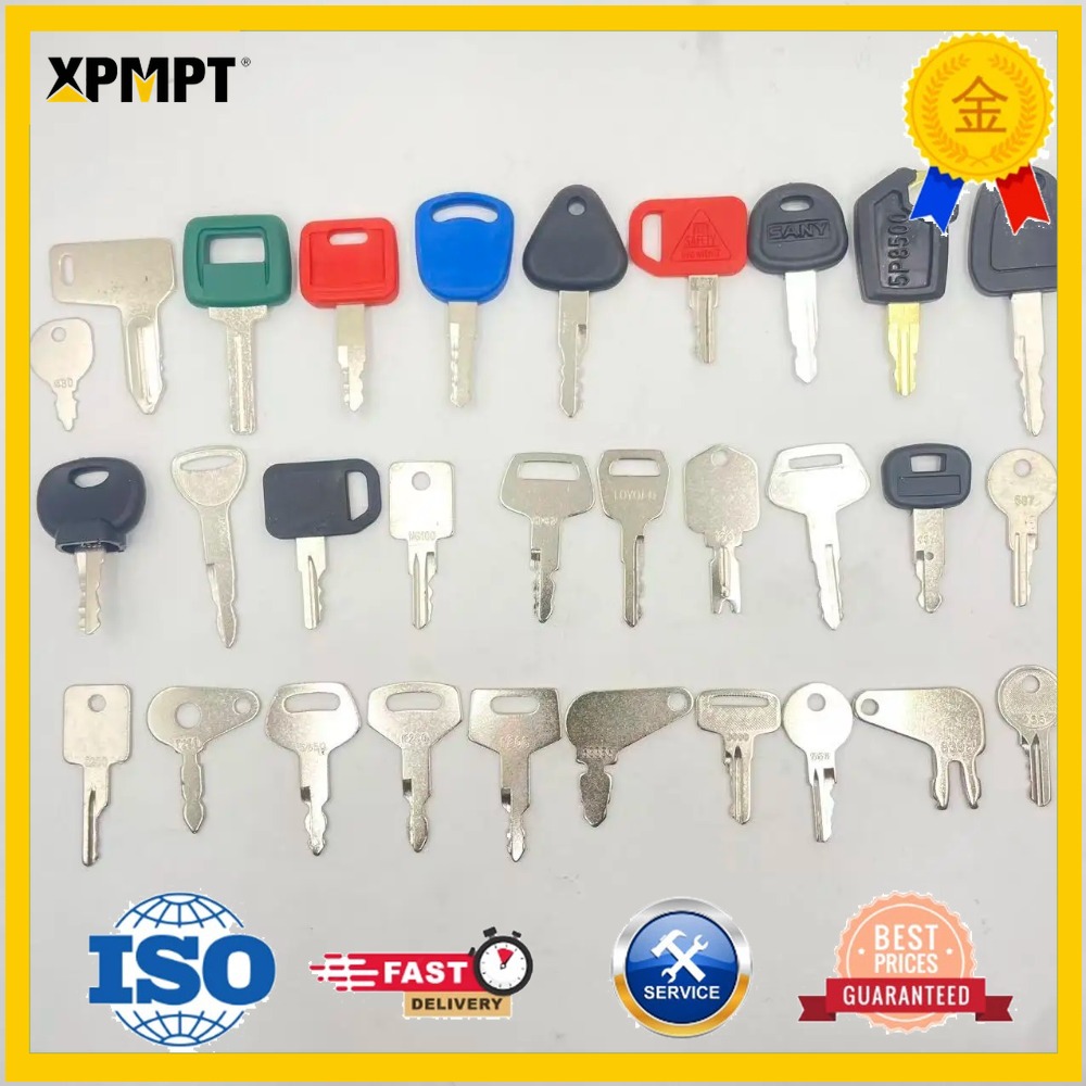 30PCS Heavy Equipment Keys Set - Heavy Equipment Keys recension och pris