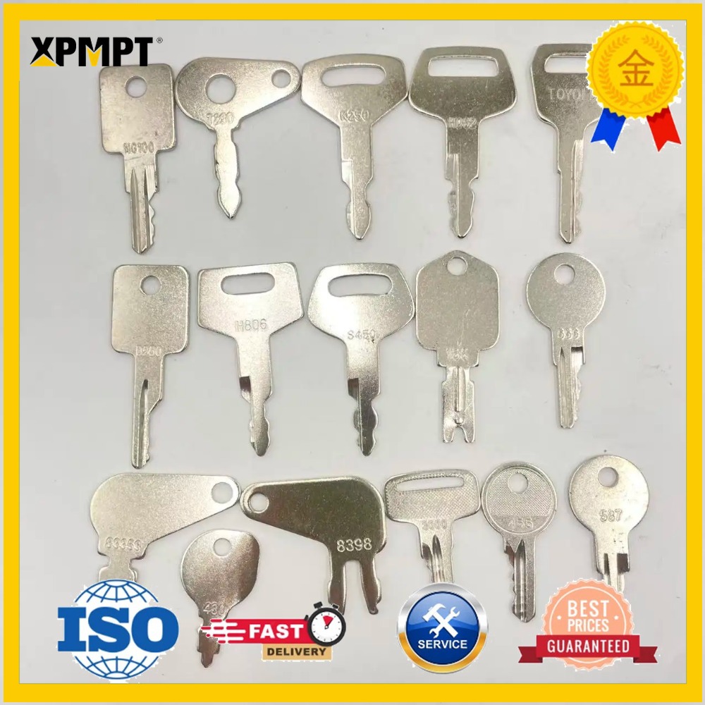 30PCS Heavy Equipment Keys Set - Heavy Equipment Keys recension och pris
