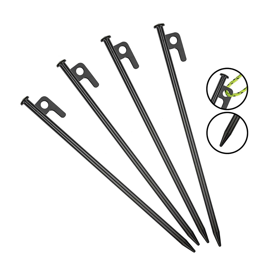 Camping Tent Pegs Ground Nails - Heavy Equipment Attachments recension och pris