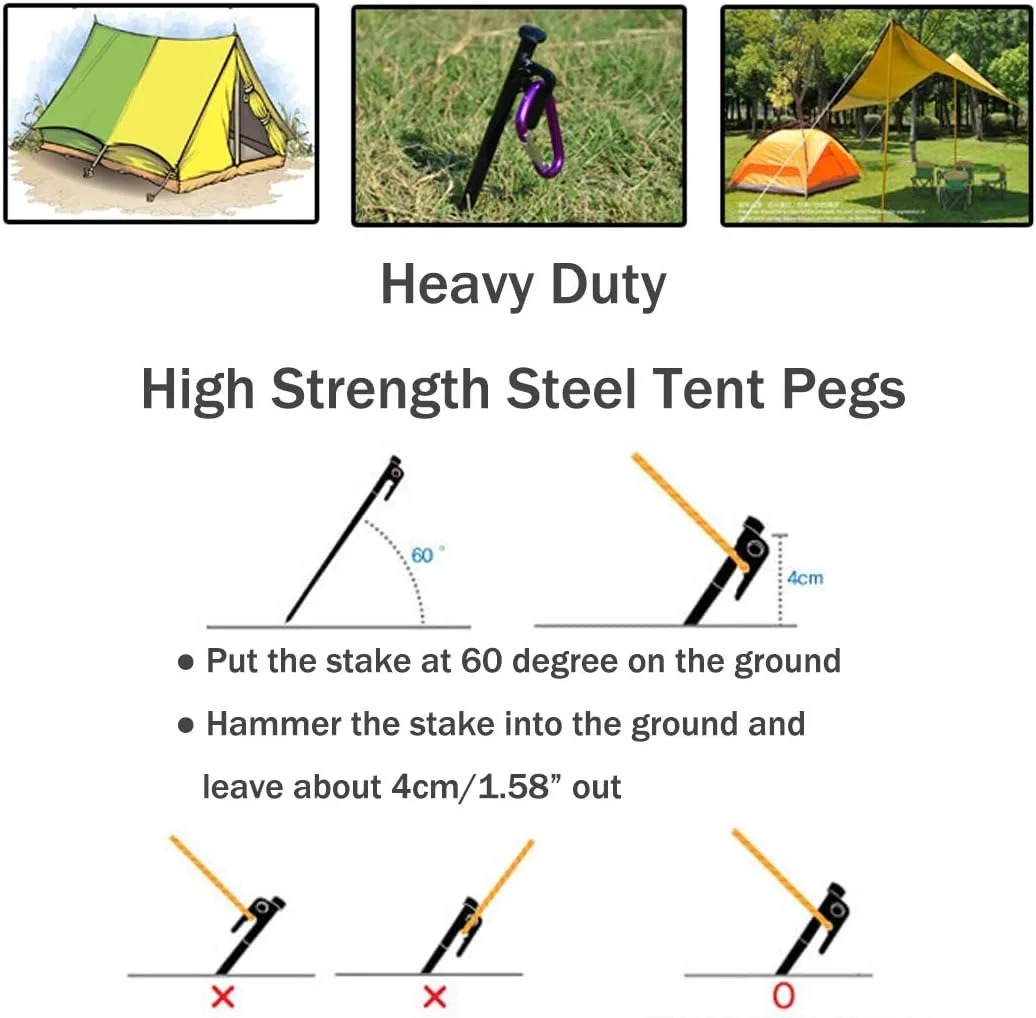 15/20/30cm Duty Heavy Tent Peg - Heavy Equipment Attachments recension och pris
