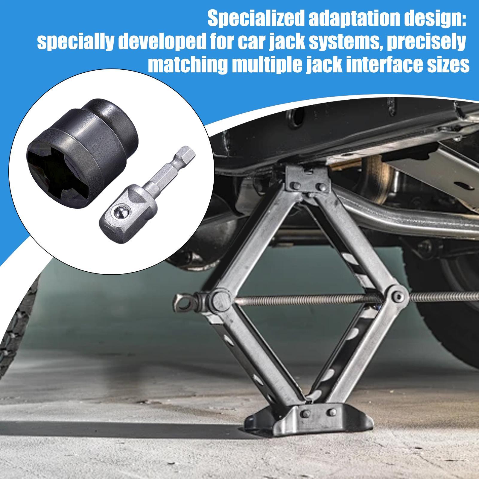 Jack Socket Drill Adapter Elec - Heavy Equipment Attachments recension och pris