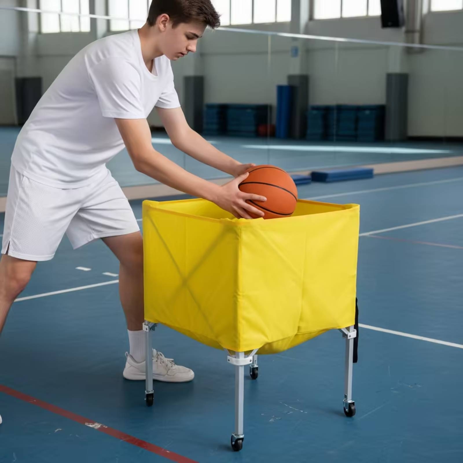 Collapsible Ball Cart Lightwei - Heavy Equipment Usa recension och pris