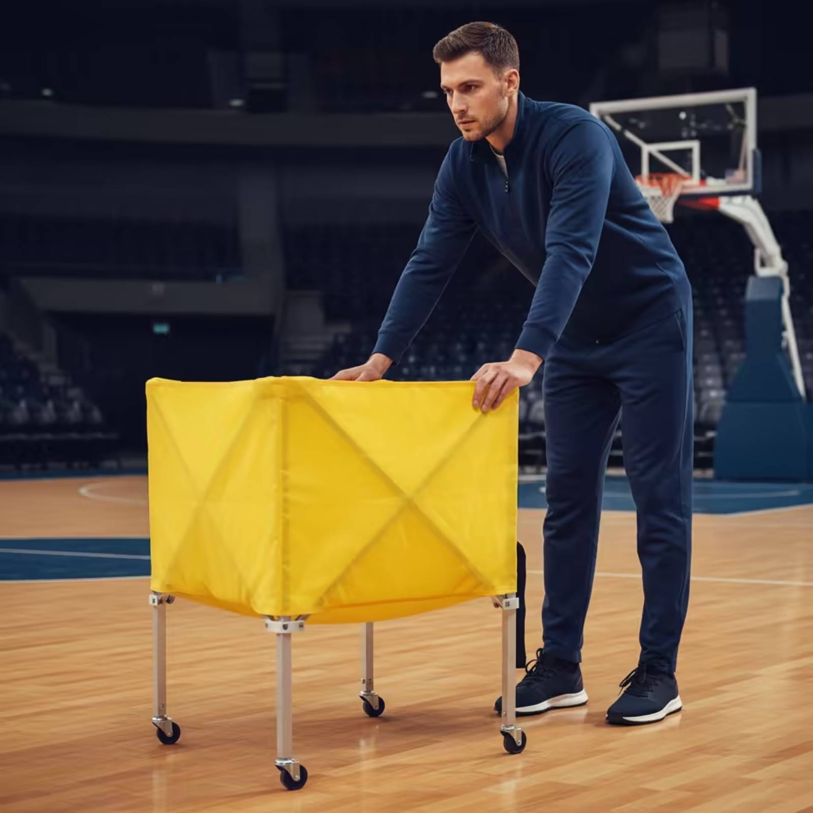 Collapsible Ball Cart Lightwei - Heavy Equipment Usa recension och pris
