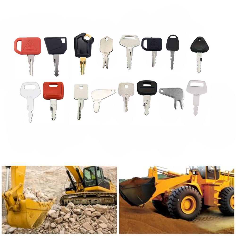16PCS Heavy Equipment Key Set  - Heavy Equipment Cat recension och pris