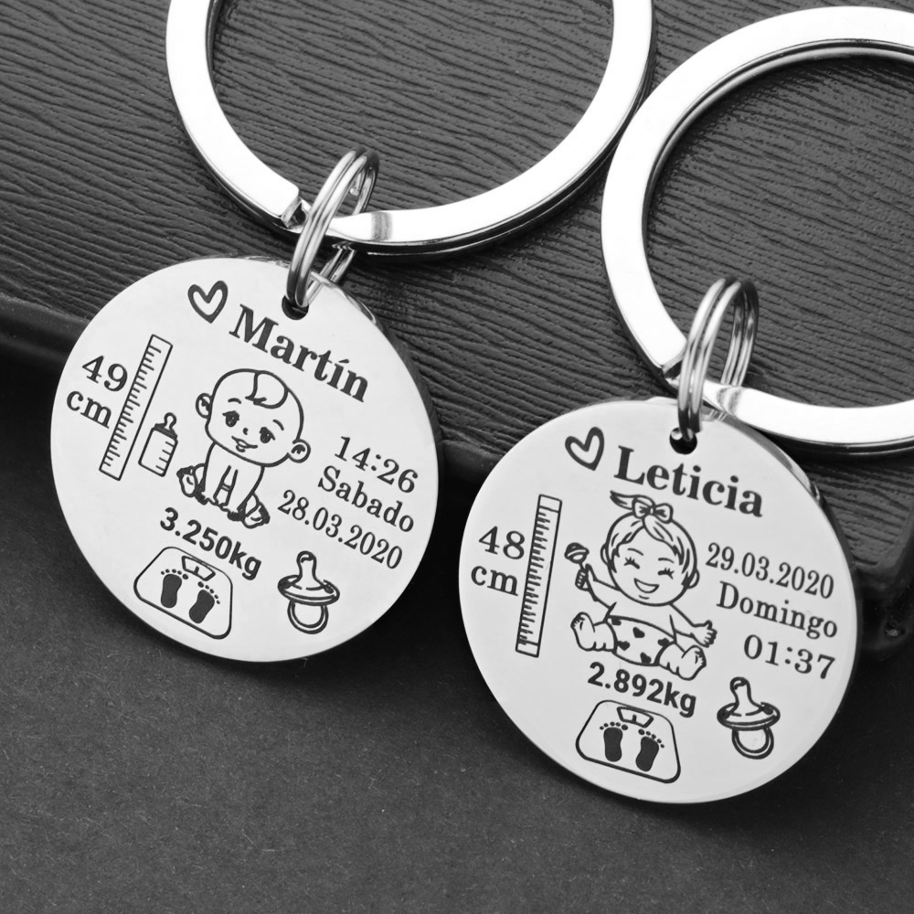 Customized Personalized Baby K - Heavy Equipment Keys recension och pris