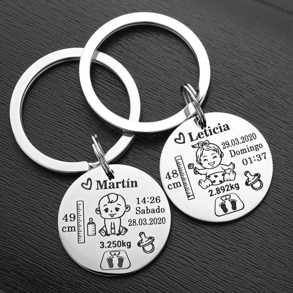 Customized Personalized Baby K - Heavy Equipment Keys recension och pris