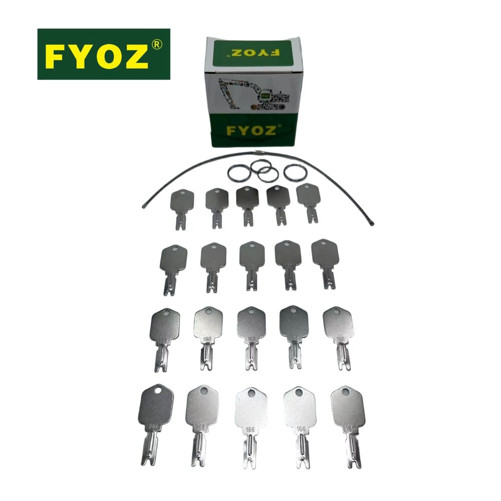 20PCS Forklift Key For Clark/Y - Heavy Equipment Keys recension och pris